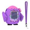 Cute Owl Silicone Cover Fit for Tamagotchi Paradise Pet Accessories Protective Sleeve Case with Lanyard Scratch-Resistant
