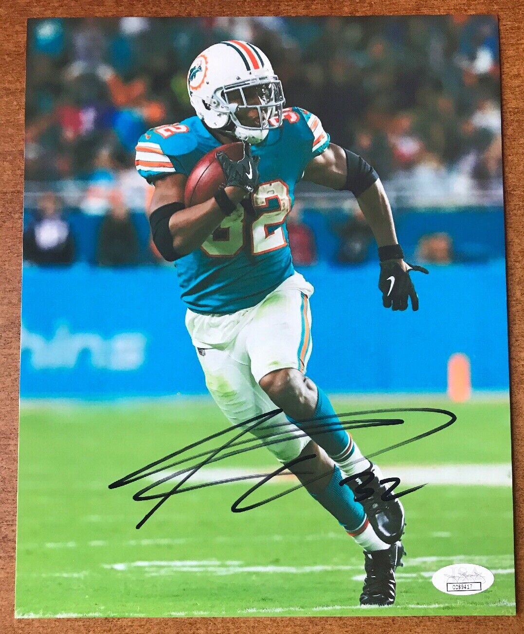 Kenyan Drake Signed 8x10 Photo Poster painting Autographed Miami Dolphins with JSA COA