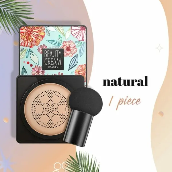 Grgowe Mushroom Head Air Cushion CC Creme – Natürlicher Teint, Lang Anhaltend, Für Alle Hauttypen