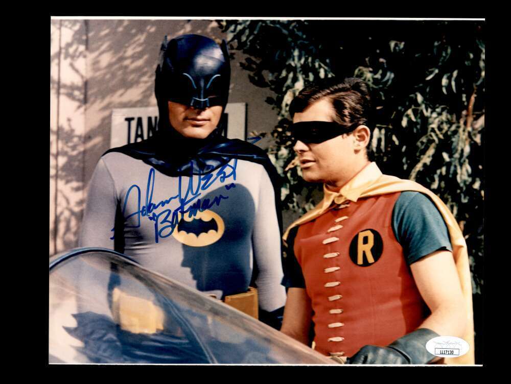 Adam West JSA Coa Signed 8x10 Batman Photo Poster painting Autographed