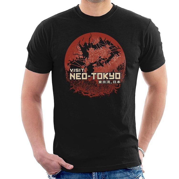 Akira Visit Neo Tokyo Men's T-Shirt