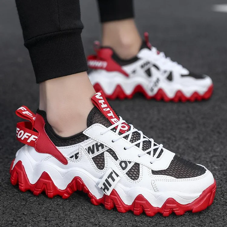 Off White Shoes Sneakers Spring Summer Men's Shoes Breathable Sports Shoes for Teenagers