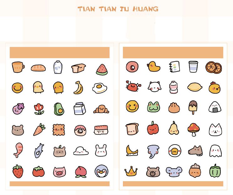 Moe Duo Story Stickers