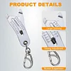 1PC Portable Precise Thread Size Checker Keychain Nut and Bolt Thread Checker