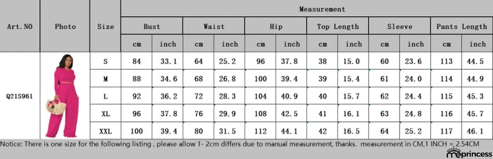 Fall Fashion Black Slim Long Sleeve Round Neck Crop Top And Matching Wide Pants Set