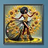 Black Woman - Crystal Rhinestone Diamond Painting