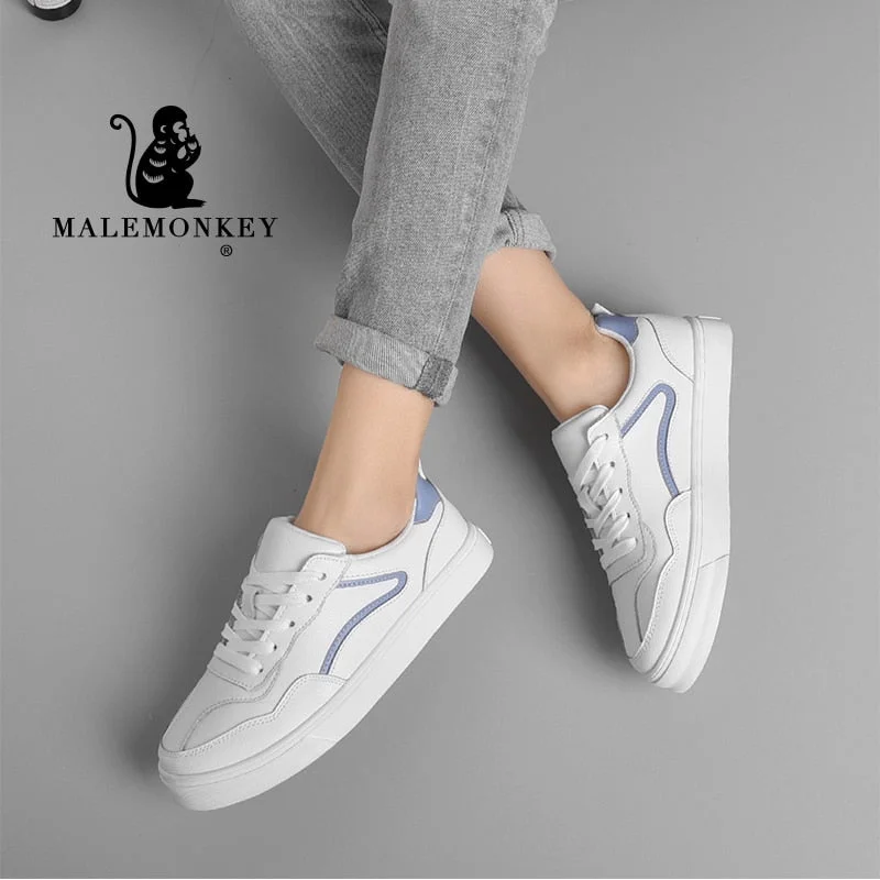 Casual Shoes Women White Flats 2021 Spring Summer Outdoor Rubber Soles Breathable Comfortable Ladies Sport Sneakers High Quality