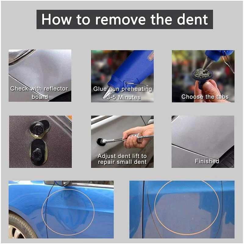 Auto Body Paintless Dent Repair Tools