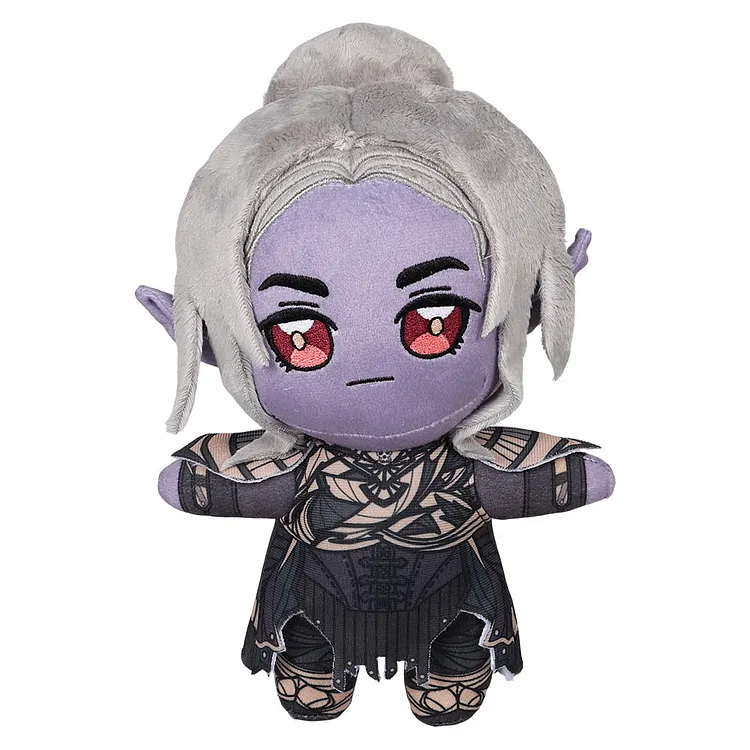 Baldur's Gate 2023 Minthara Cosplay Plush Toys Cartoon Soft Stuffed Dolls Mascot Birthday Xmas Gift