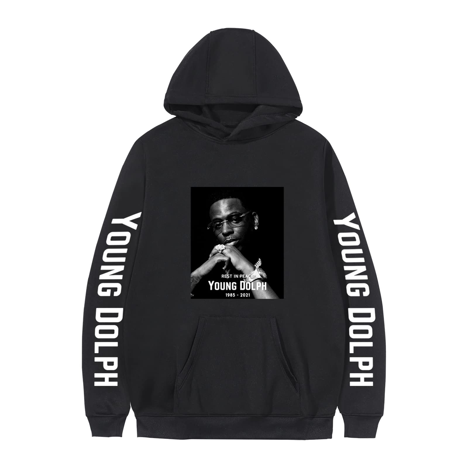 Young Dolph 2D Graphic All Over Print Hoodie Young Dolph Merch