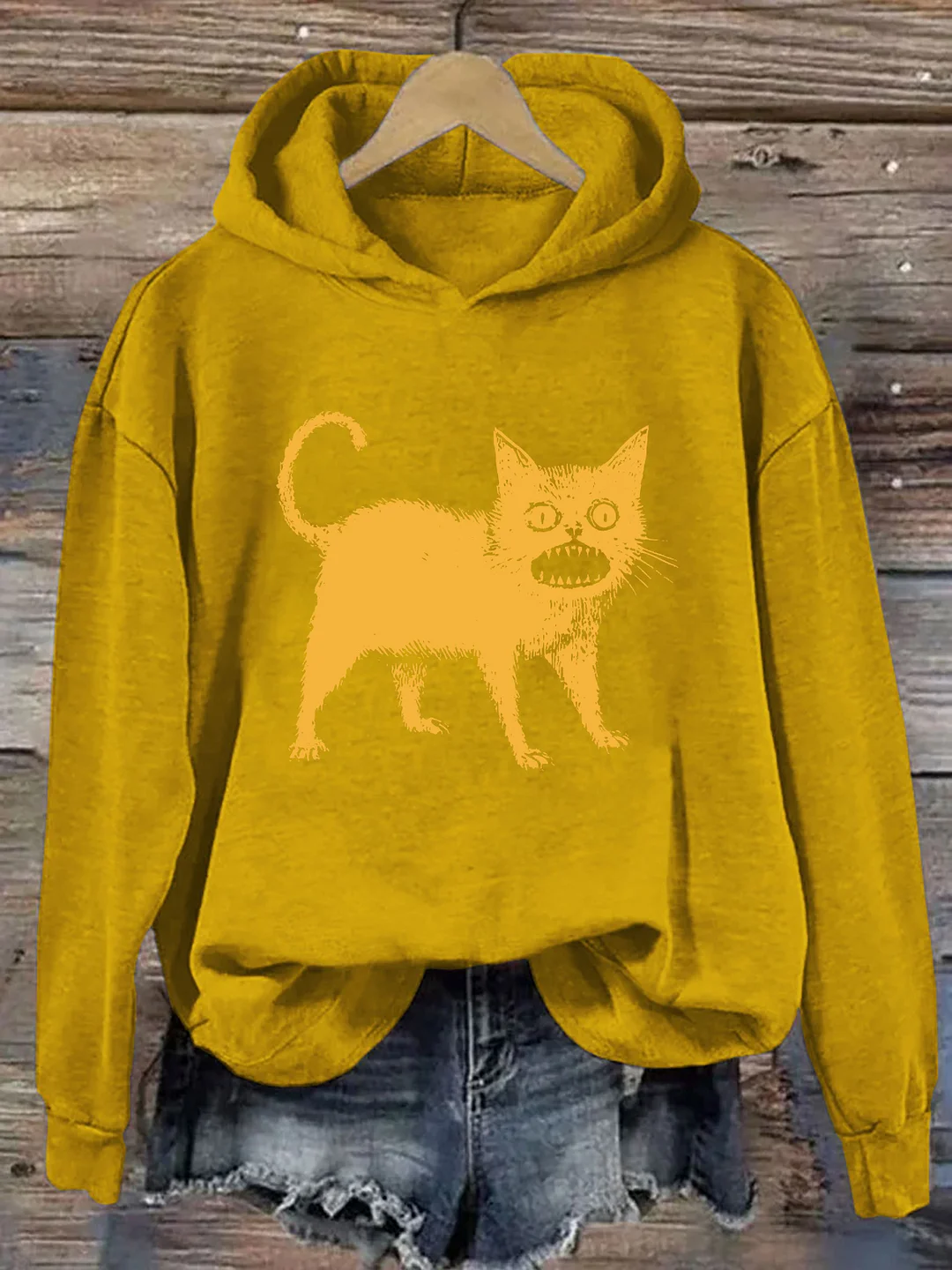 Horrible Japanese Cat Hoodie