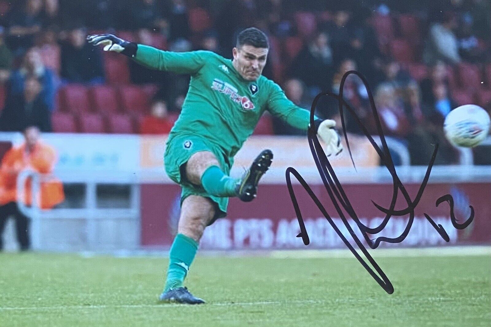 Kyle Letheren Genuine Hand Signed Salford City 6X4 Photo Poster painting