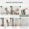 Film de protection murale &eacute;lectrostatique transparent