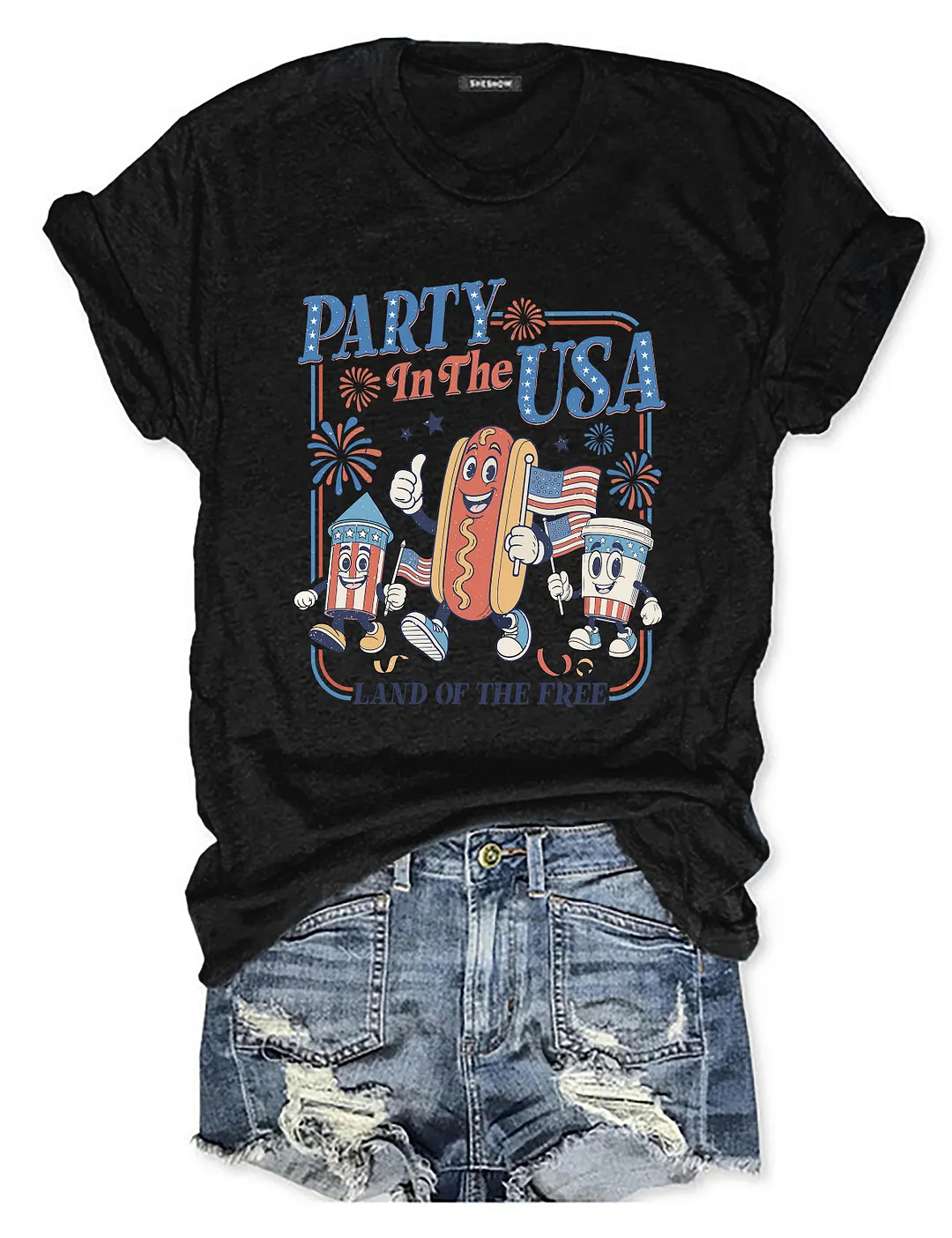 Retro Party In The Usa T-shirt