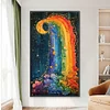 (40*70cm)DIY Full Square Drill Diamond Painting-Rainbow Moonlight