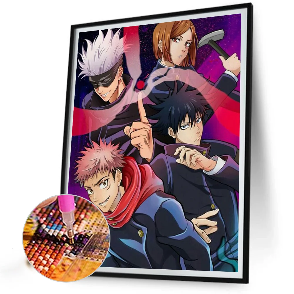 Diamond Painting - Full Round Drill - Gojo Satoru(Canvas|40*50cm)