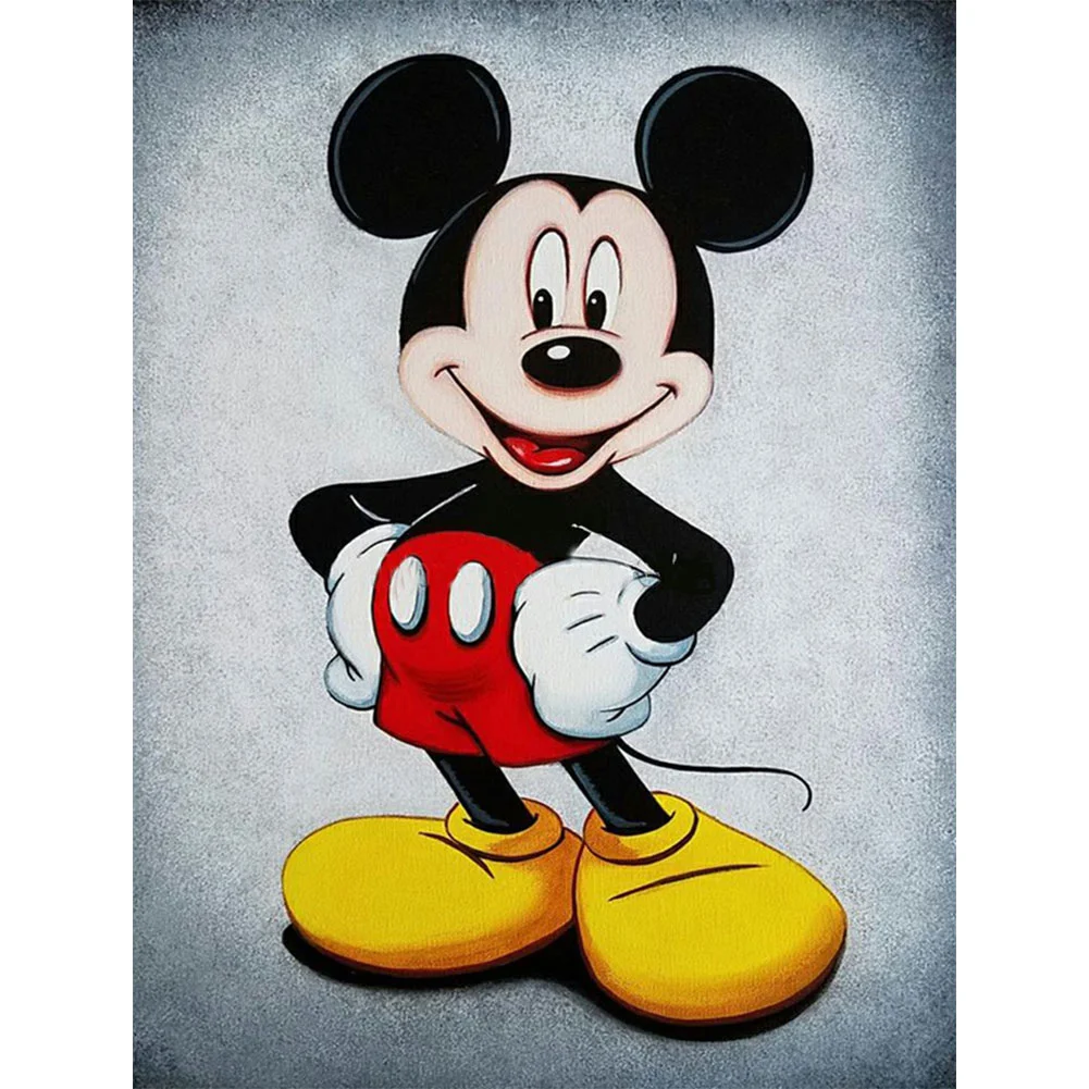 Walt Disney Mickey Mouse Diamond Painting 5D Full Square Round