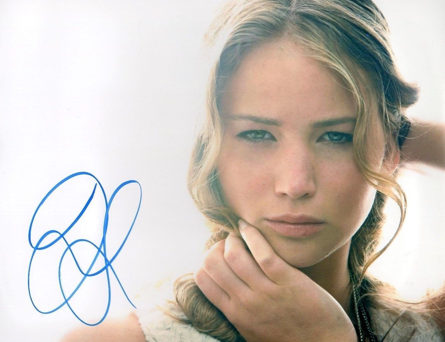 JENNIFER LAWRENCE AUTOGRAPHED SIGNED A4 PP POSTER Photo Poster painting PRINT 24