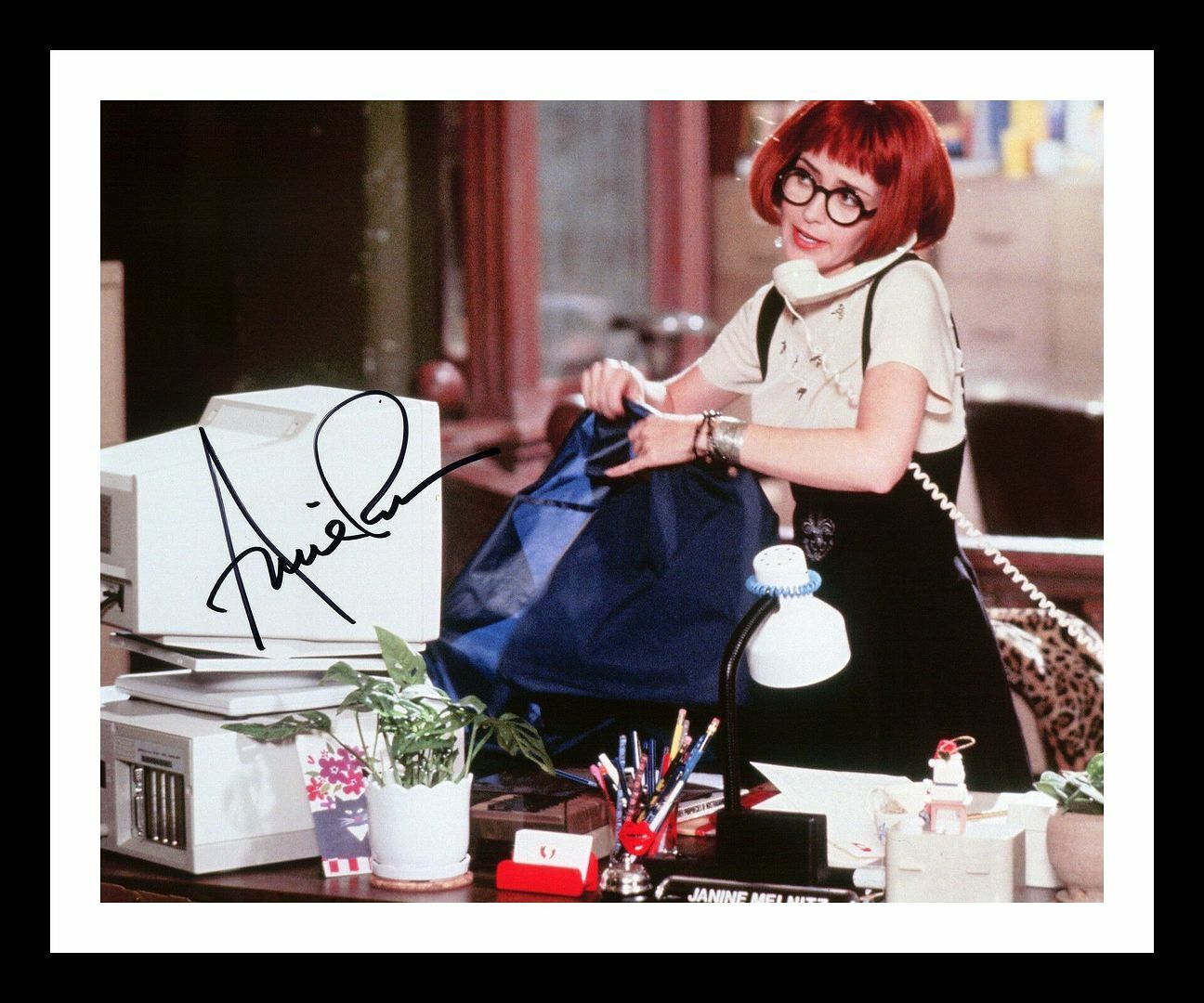 Annie Potts - Ghostbusters Autographed Signed & Framed Photo Poster painting