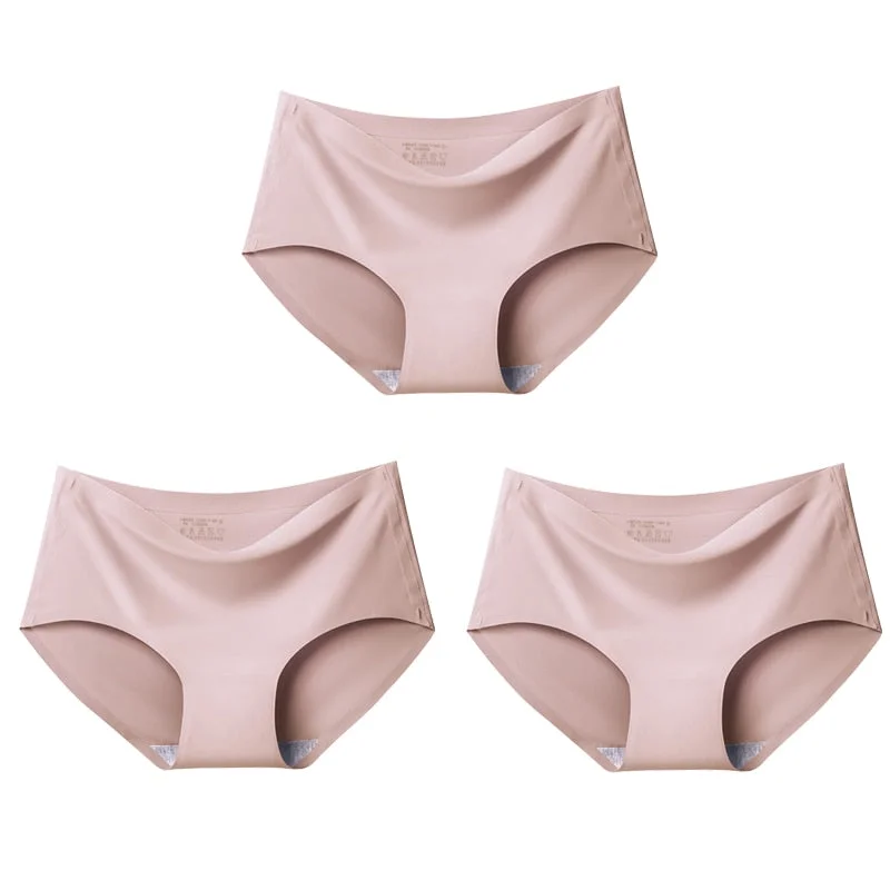 Meet'r 3Pcs/lot Seamless Panty Set Underwear Female Comfort Intimates Female Low-Rise Briefs G String Lingerie Drop Shipping