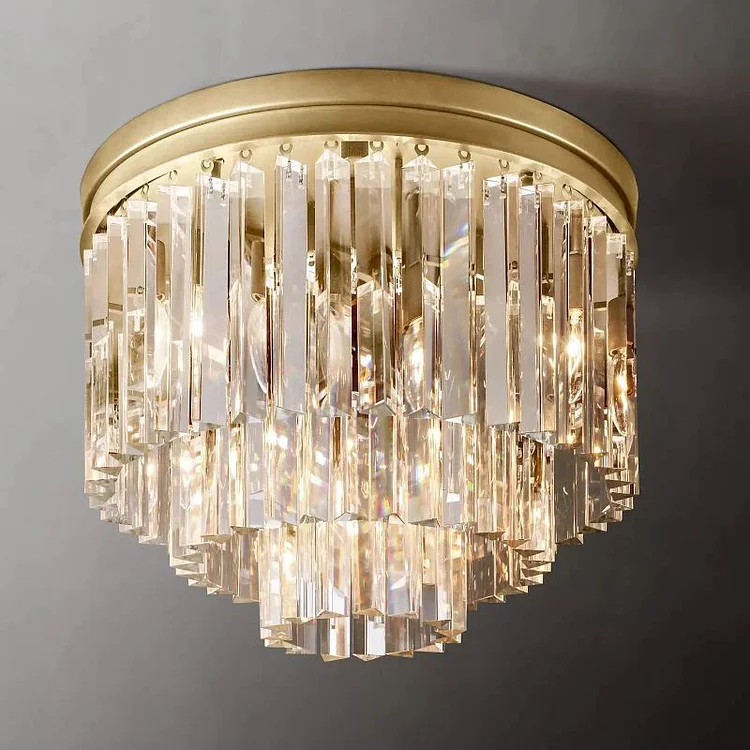 1920s Odeon Flushmount D20" For Dining Room Vjlight
