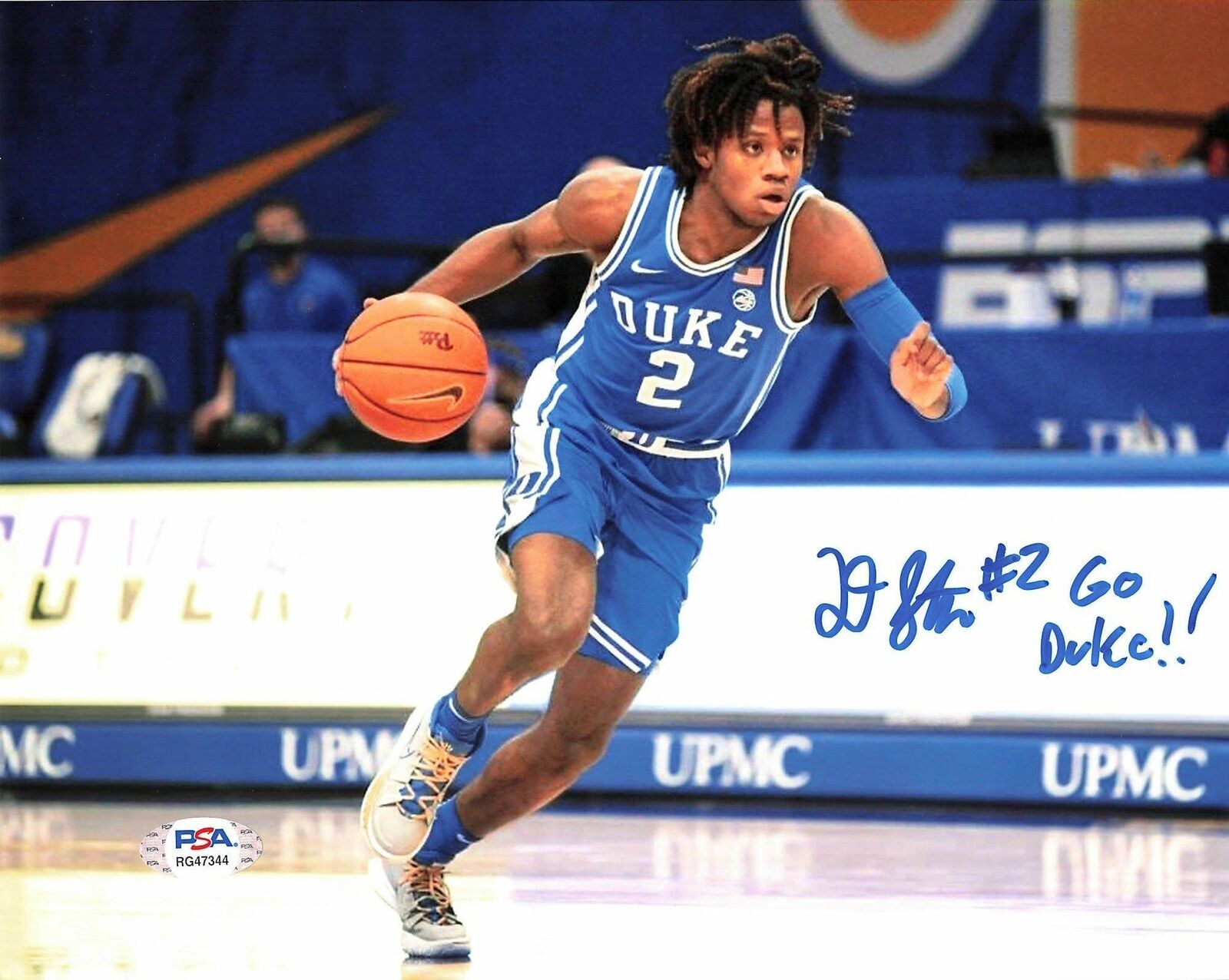 D.J. STEWARD signed 8x10 Photo Poster painting PSA/DNA Duke Blue Devils Autographed