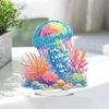 DIY Jellyfish Coral Diamond Painting Desktop Ornaments