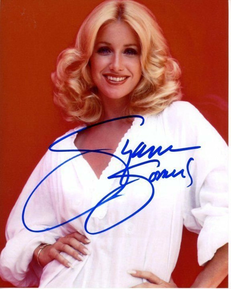 Suzanne somers signed autographed Photo Poster painting