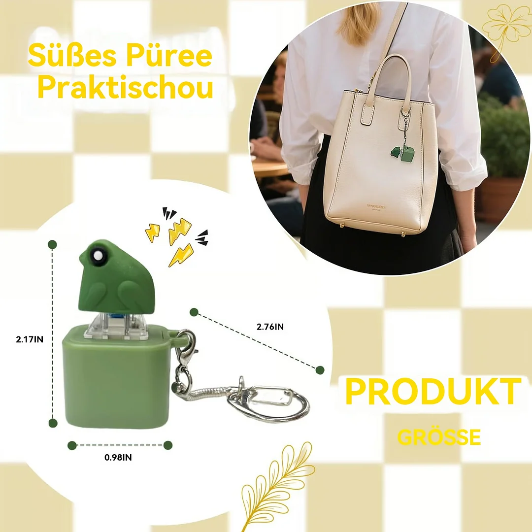 Frosch-Stressspielzeug mit Ger&auml;uschen &ndash; Mit Licht- und Soundeffekten, ein stressabbauendes Hilfsmittel, das Angstzust&auml;nde wirksam lindert.