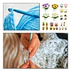 4Pcs Potted Plants Crochet Kit DIY Crochet Starter Kit Crochet Set for Beginners