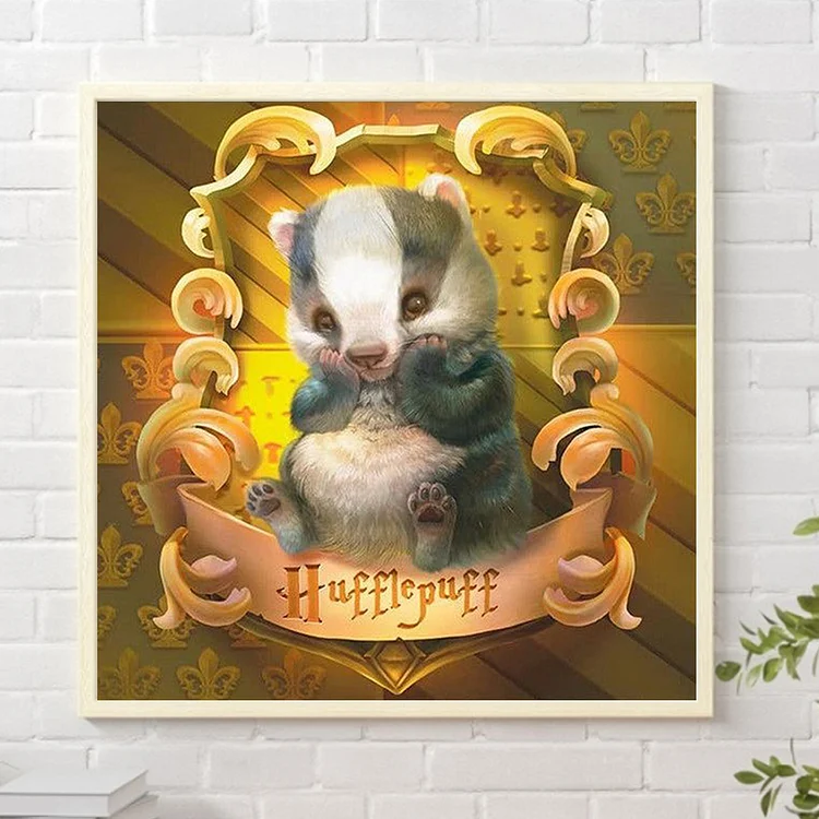 Harry Potter Hufflepuff Diamond Painting – Color-Full Creations