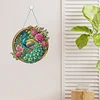 (US Only)Peacock 2D Flat DIY Diamond Painting Set Diamond Art Pendant Home Wall Decor