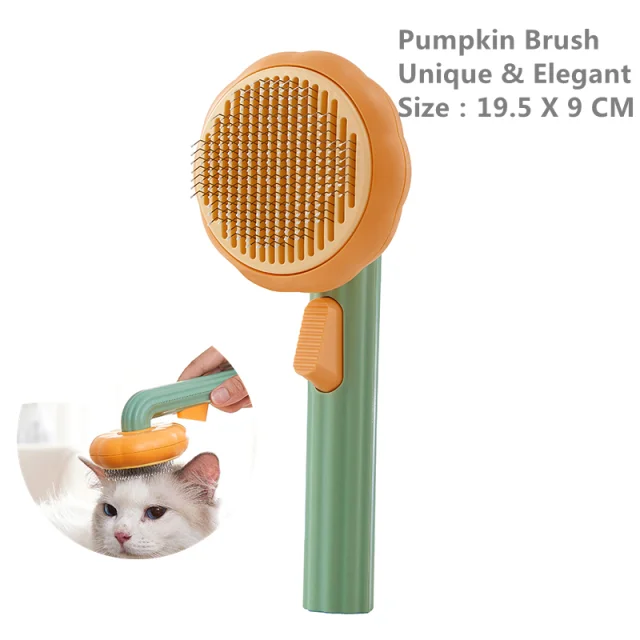 Mirimama™ Pumpkin Pet Brush