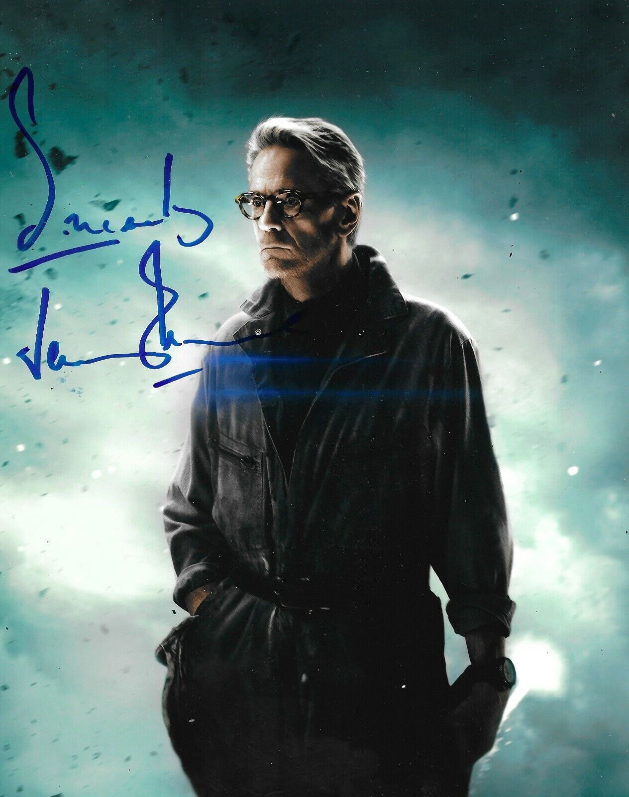 Jeremy Irons Signed Batman V Superman: Dawn Of Justice 10x8 Photo Poster painting AFTAL