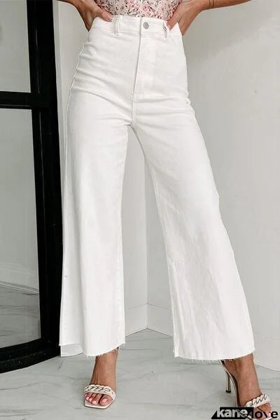High Waist Wide Leg Jeans
