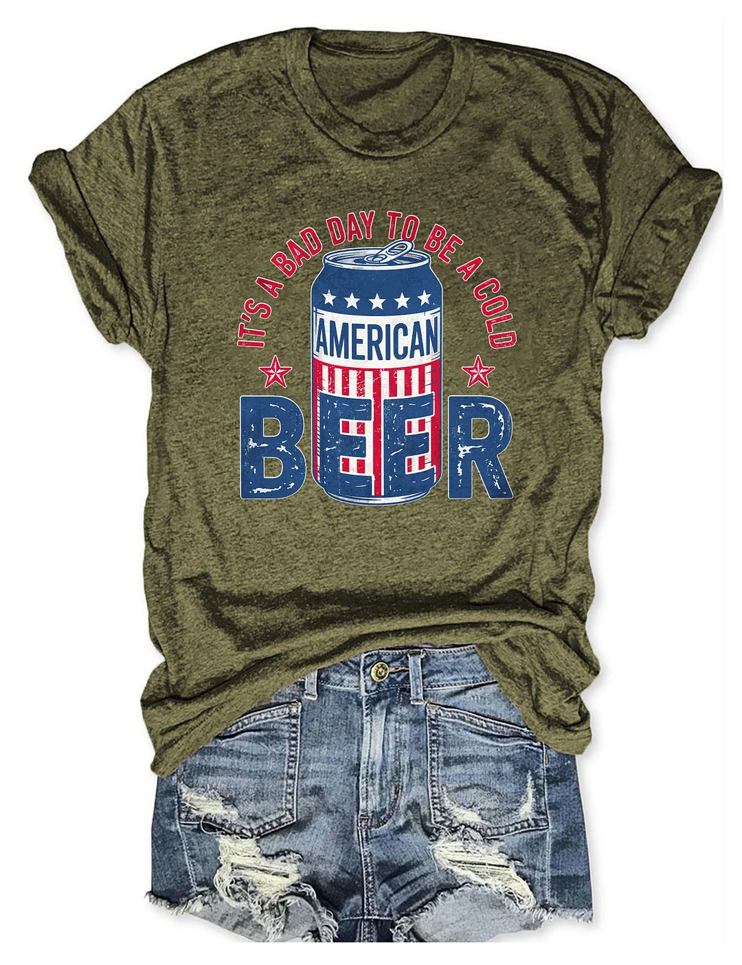 It's A Bad Day To Be A Cold Beer T-shirt