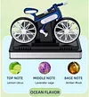 Car Solar Bicycle Aromatherapy, Rotating Solar Air Freshener