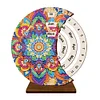 Wooden Special Shaped DIY Diamond Painting Moon Perpetual Calendar Decor Kits