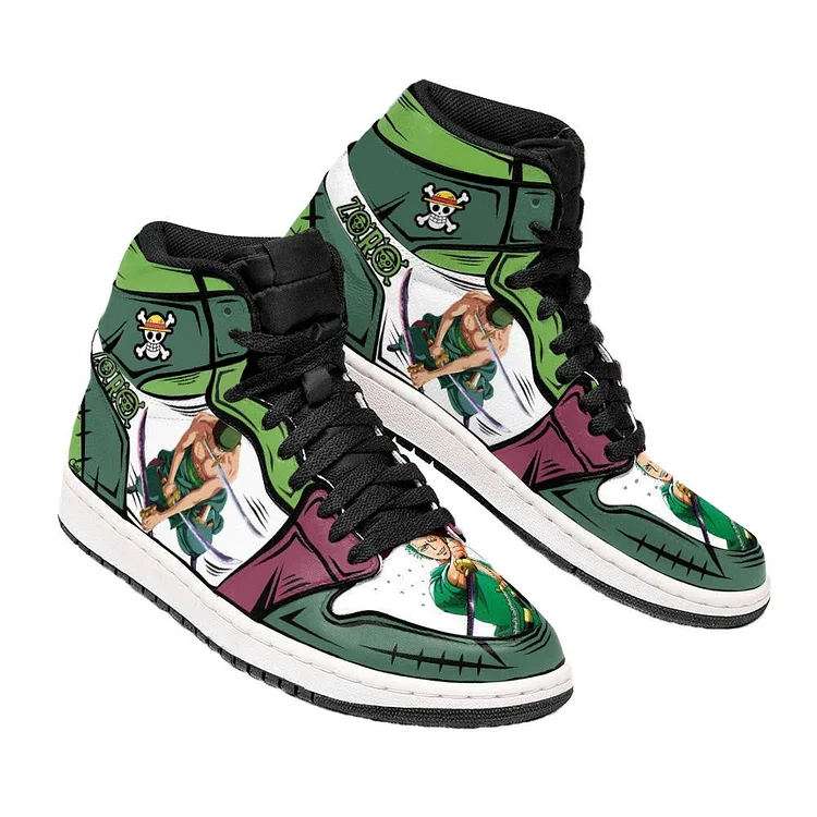 Zoro 2 Custom Anime Shoes One Piece Anime