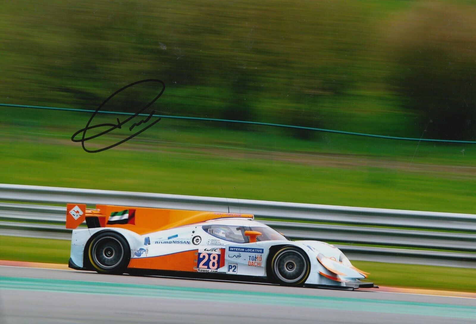 Fabien Giroix Hand Signed 12x8 Photo Poster painting - Le Mans Autograph 2.