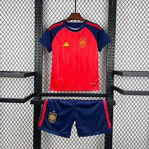 2026 Spain Home Football Shirt 1:1 Thai Quality Kids Size