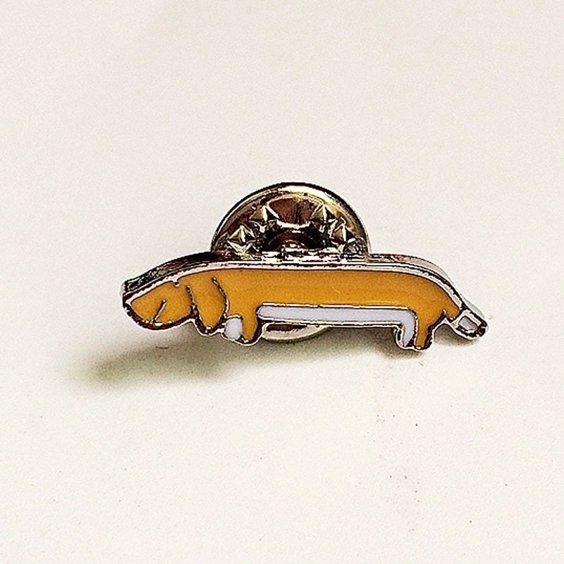 Cute Minimalist Pin Animal Dog Alloy Enamel Unisex Brooches