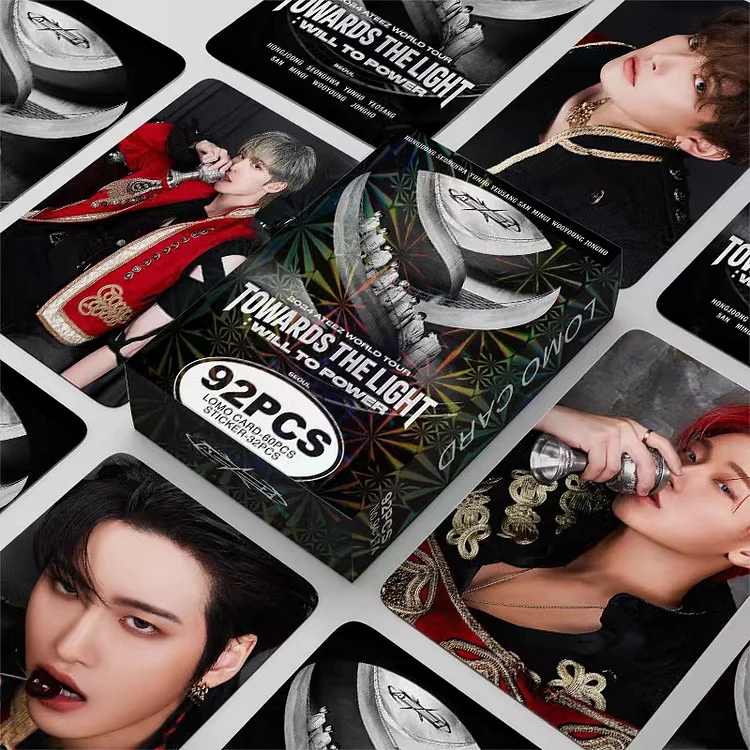 2024 Ateez World Tour Towards the Light Will to Power Lomo Card