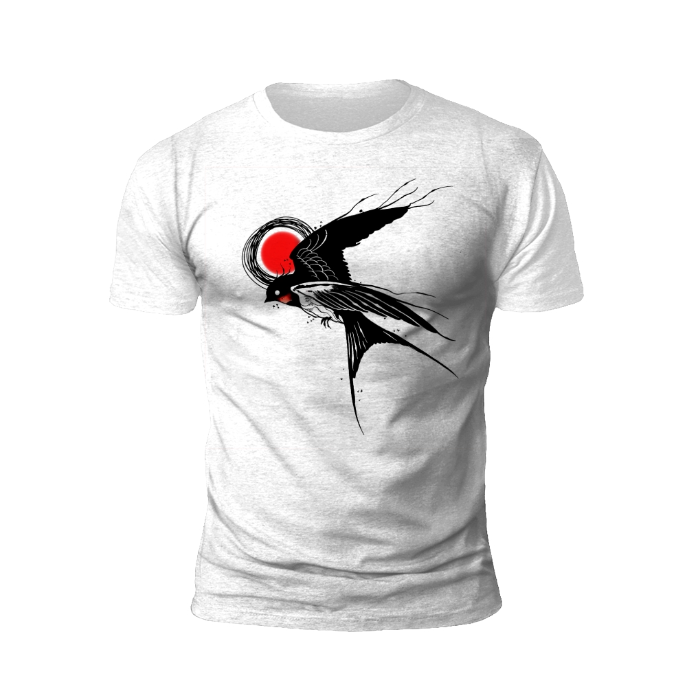 Ink Swallow: Traditional Ink Art T-Shirt