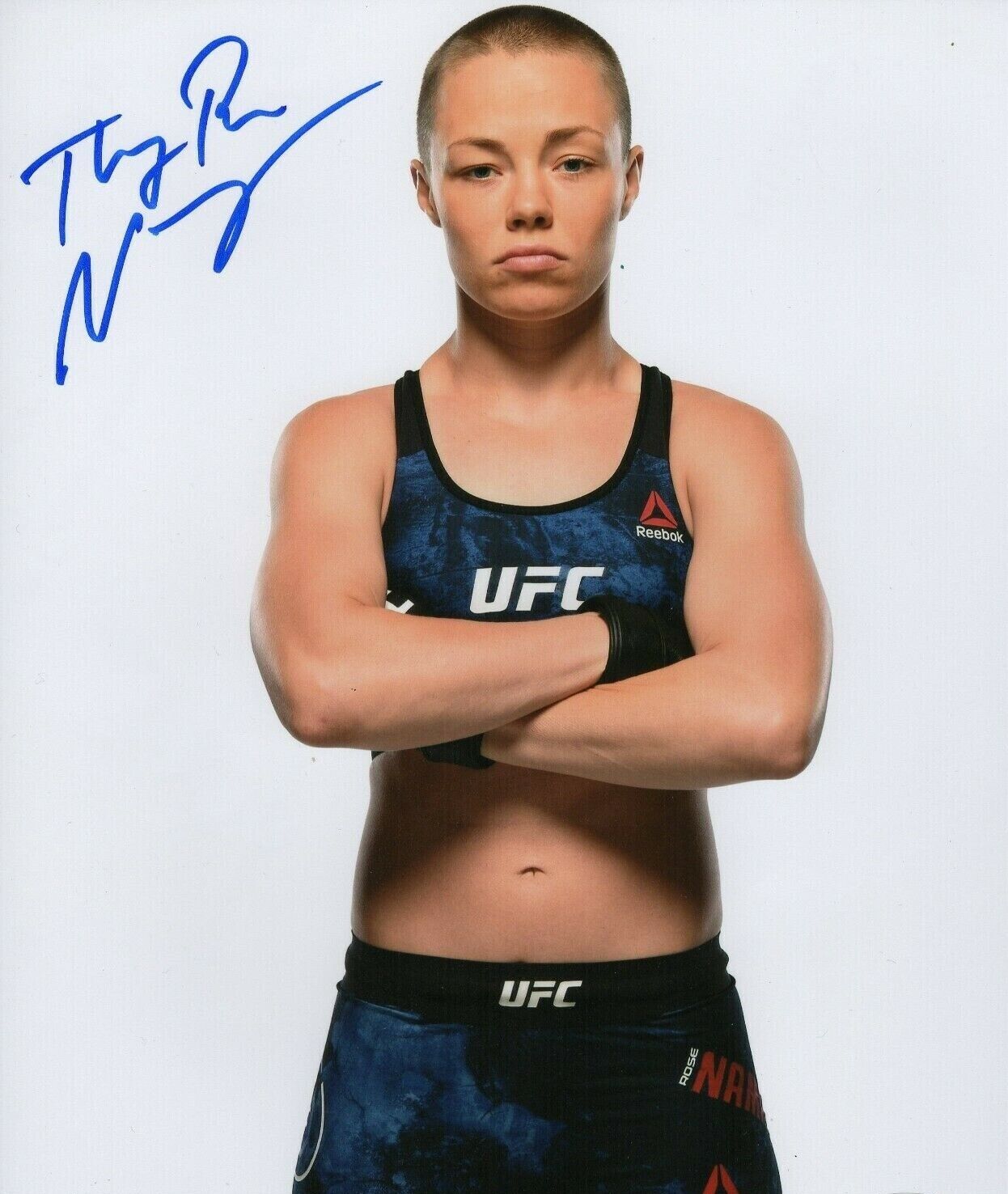 Rose Namajunas Autographed Signed 8x10 Photo Poster painting ( UFC ) REPRINT