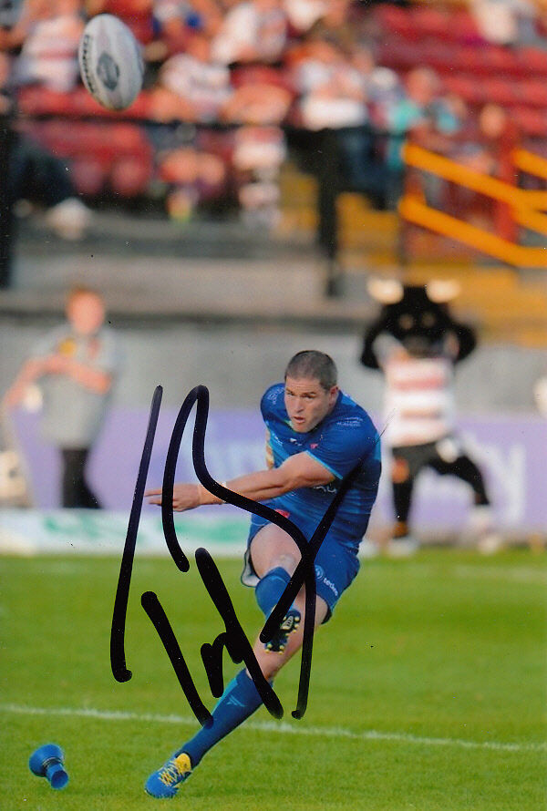 HULL KR HAND SIGNED TRAVIS BURNS 6X4 Photo Poster painting 1.