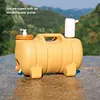 4Pcs Electric Water Pump Adapter Portable Camping Water Dispenser Adapter(Khaki)