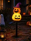 Halloween Garden Stake Light Waterproof & Easy Installation Outdoor Decorative Lamp Automatic Lighting & Versatile for Outside Patio Yard Decor