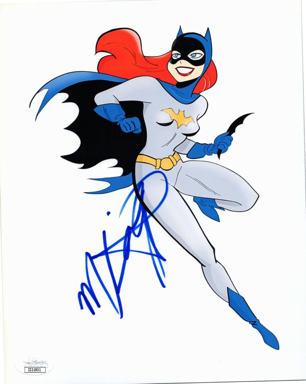 MELISSA GILBERT Authentic Hand-SignedBATGIRL BATMAN ANIMATED