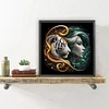 Diamond Painting-DIY Full Round Drill Beauty and Tiger